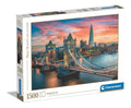 Rompecabezas Marca Clementoni , Modelo Londres Al Atardecer