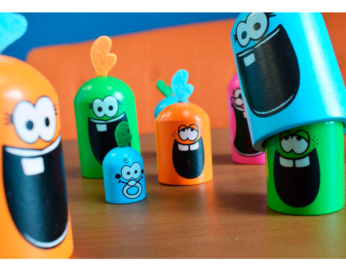 Juego De Mesa 00379 Gobblers Family Mix Familiar Blue Orange