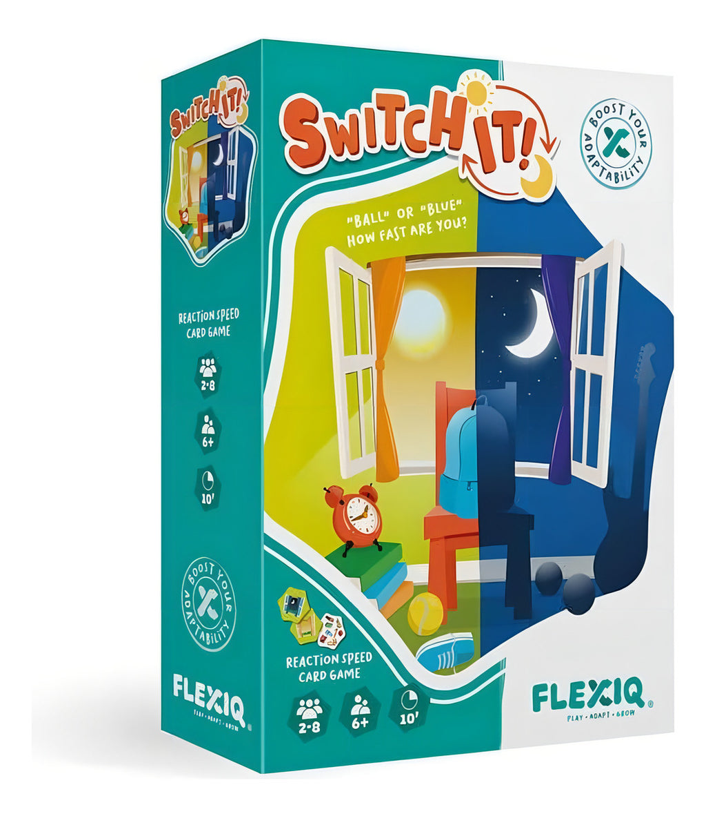 Juego De Mesa Switch It Flexiq Estrategia Cartas Rápidas