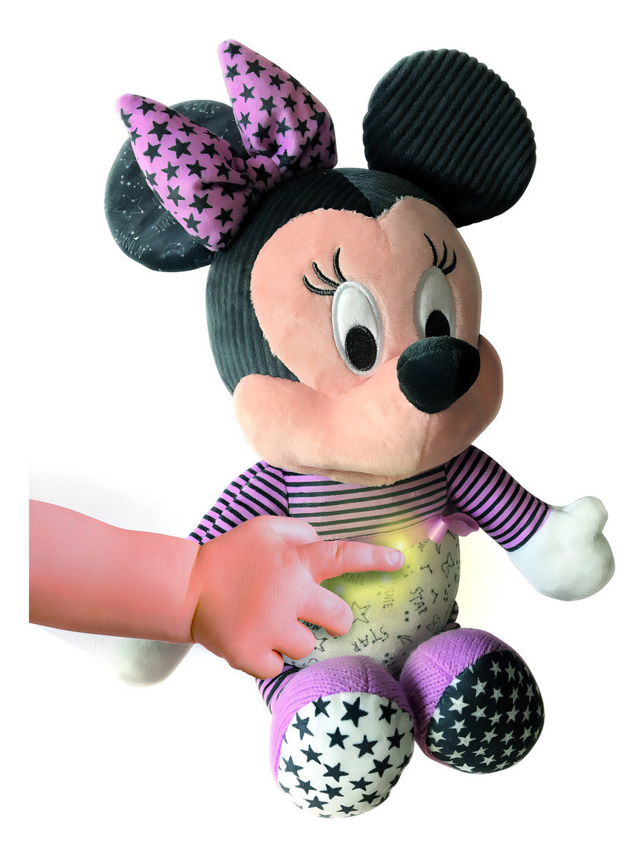 Disney Baby Minnie Mouse Peluche Suave Y Luz Mimi Clementoni
