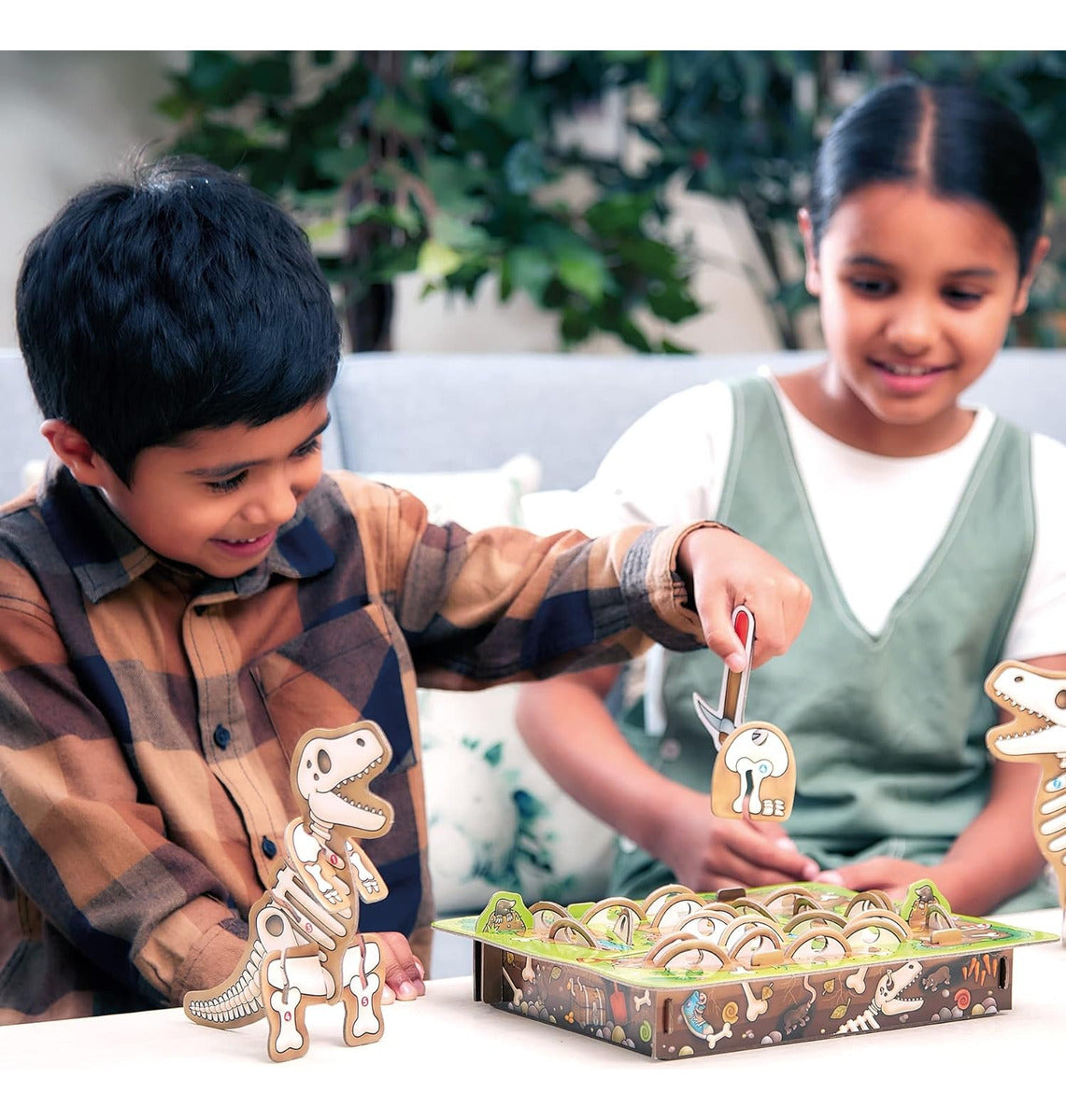 Juego Excava Y Descubre Huesos De Dinosaur Dig Orchard Toys