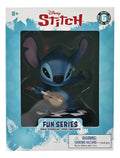 Figura Coleccionable Stitch Guitarrista Yume Disney Caja Del Héroe 10x4cm