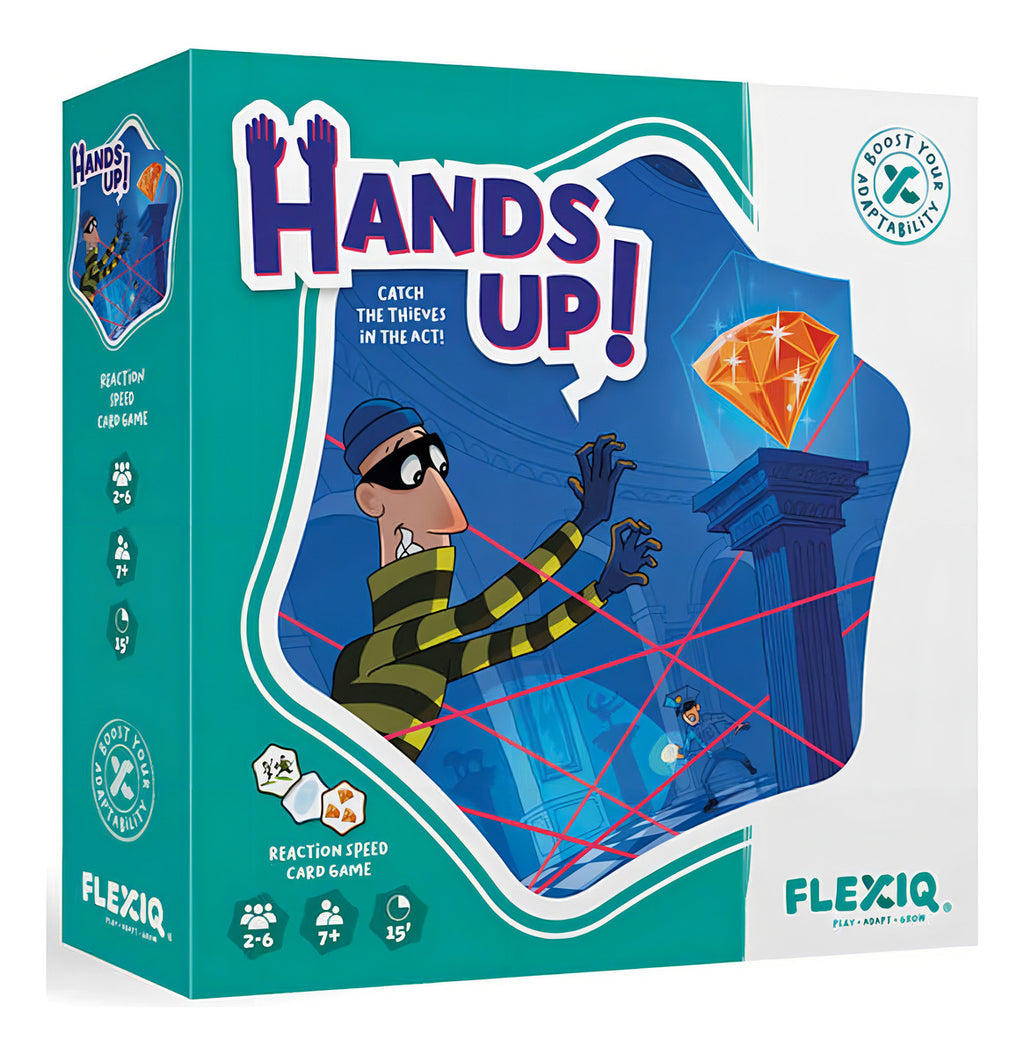 Juego De Mesa Hands Up Flexiq Destreza Cartas En Español Para Niños