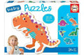Rompecabezas Progresivo Baby Puzzles Dinosaurios 21 Pz Educa