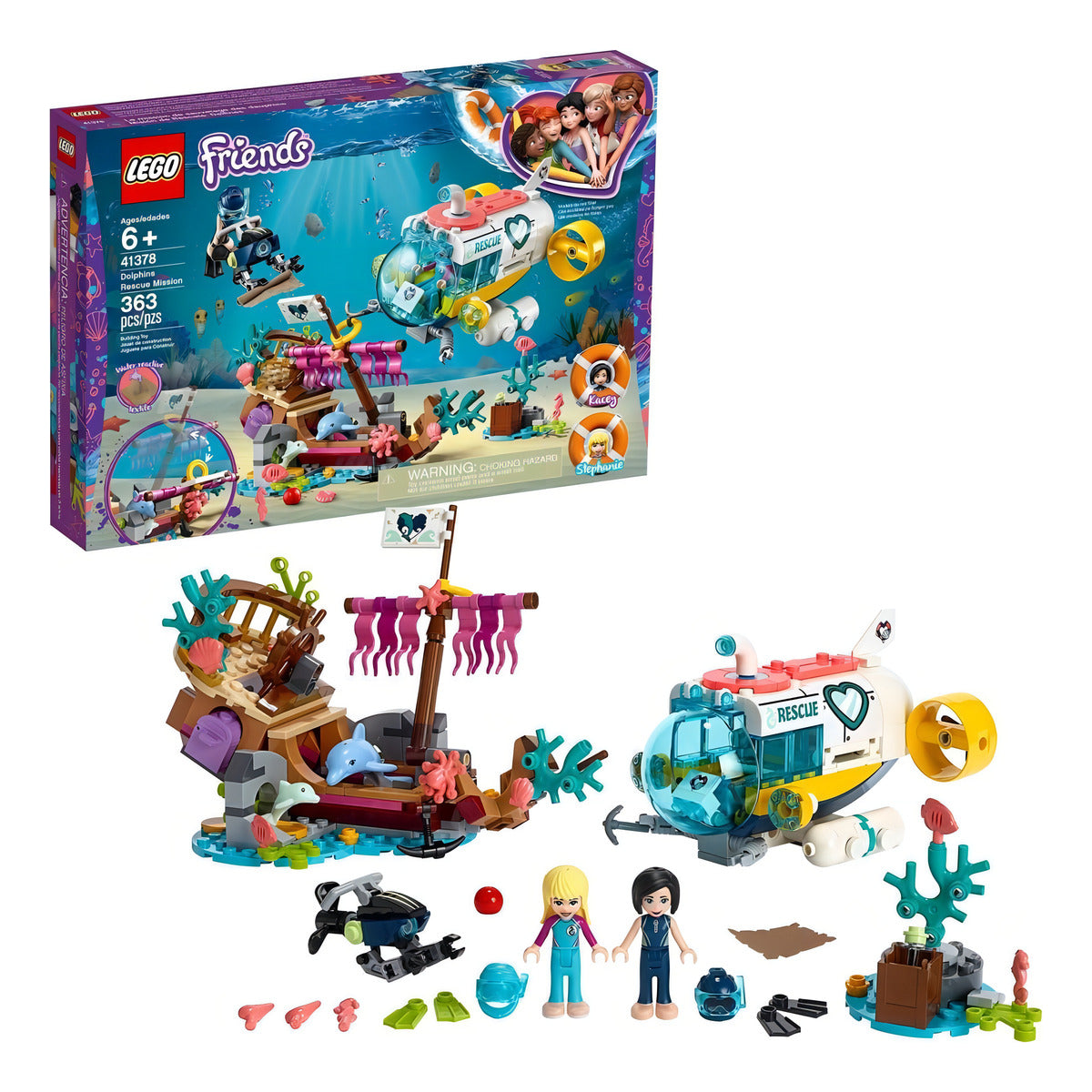 Lego Friends 41378 - Misión De Rescate De Delfines