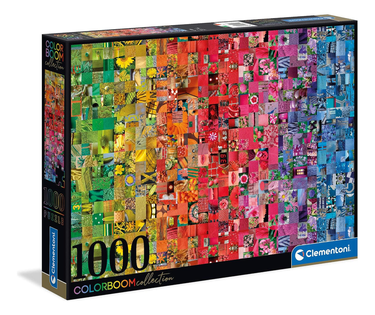 Clementoni Arte Color Boom - Fotomosaico - Rompecabezas 1000 Pz