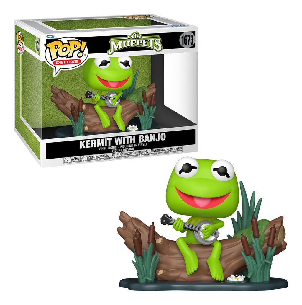 Funko Pop! Deluxe The Muppets - Kermit With Banjo