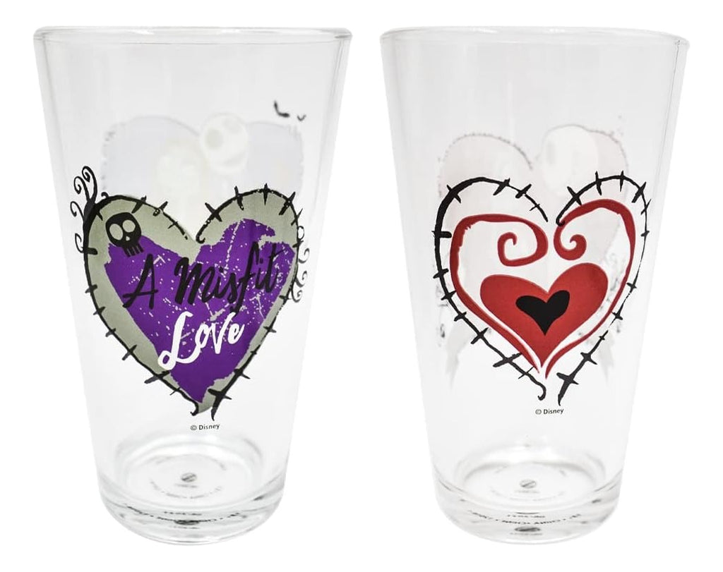 Set De 2 Vasos Extraño Mundo De Jack Disney Sally 473 Ml