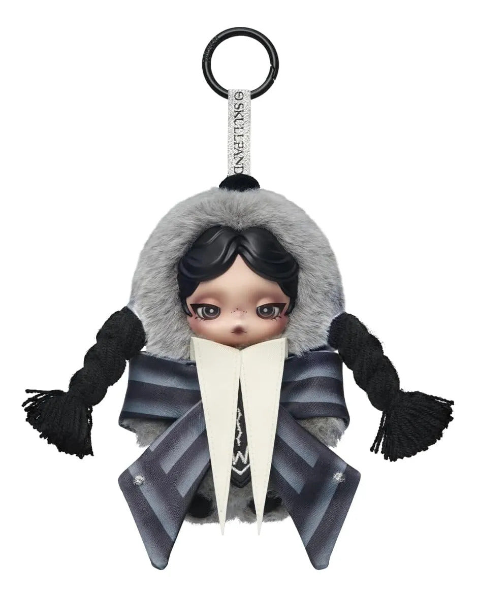 Llavero Pop Mart Skullpanda Merlina Addams Figura Colección
