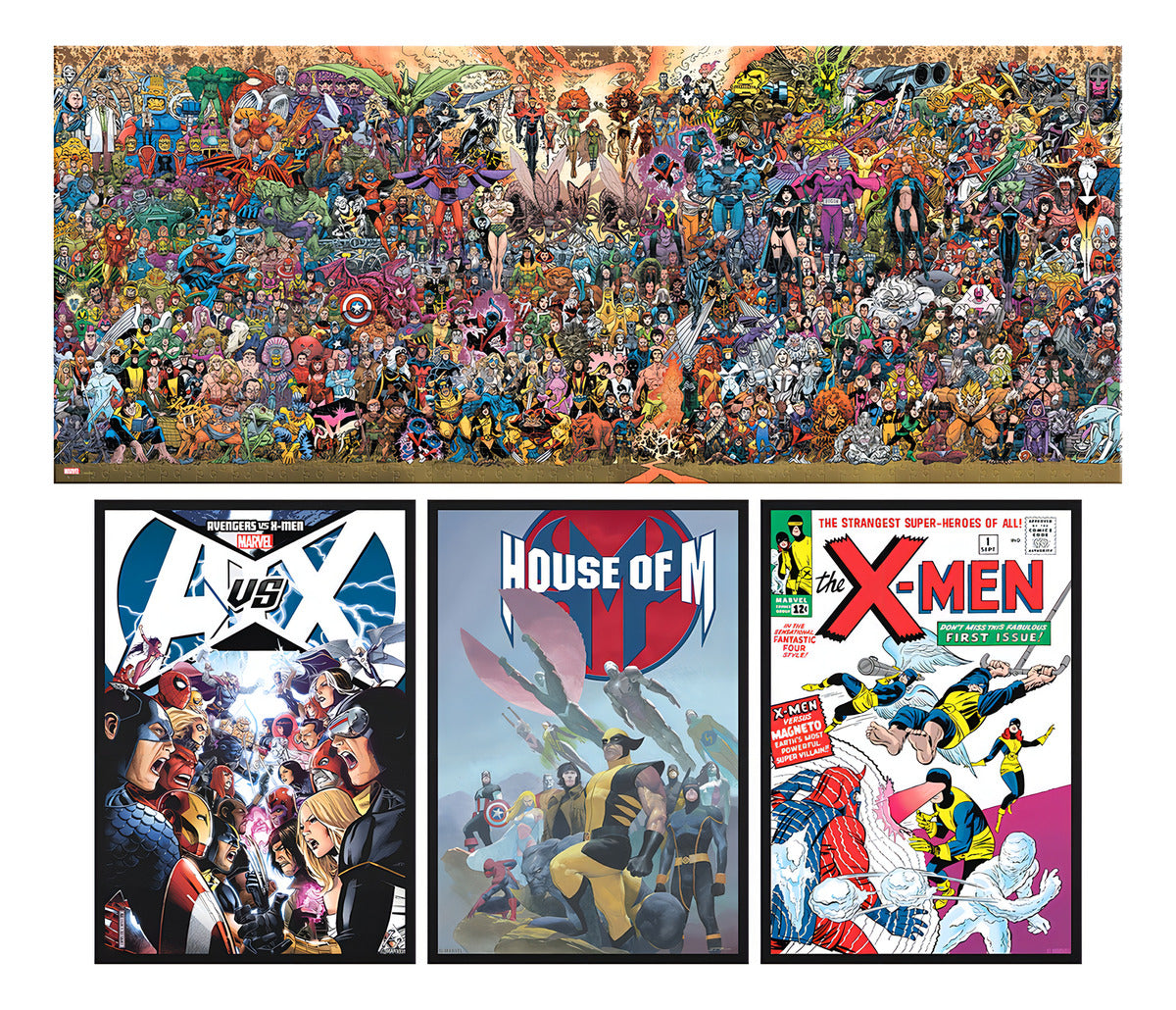 Rompecabezas Marvel X-men 1500 Pzs Premium Jca-4852 Novelty
