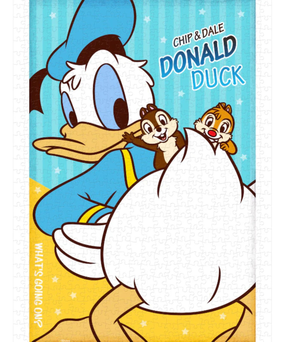 Rompecabezas Mini Donald, Chip Y Dale 600 Piezas De Plástico