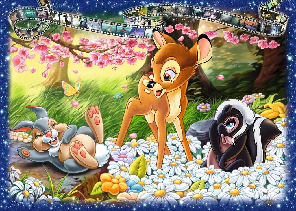 Rompecabezas Ravensburger Disney: Bambi 1000 Pzas