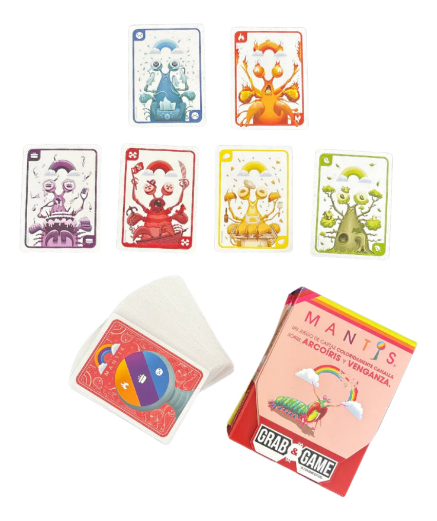 Juego De Mesa Mantis Arcoiris Y Venganzas
