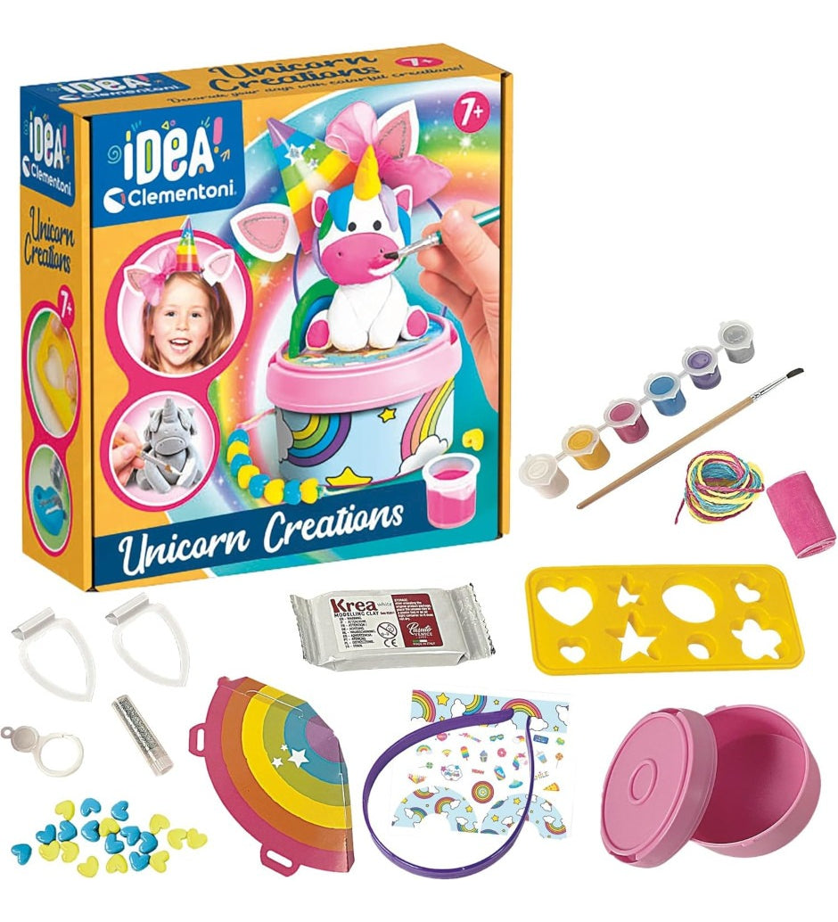 Idea! Clementoni Unicorn Creations Kit Manualidades