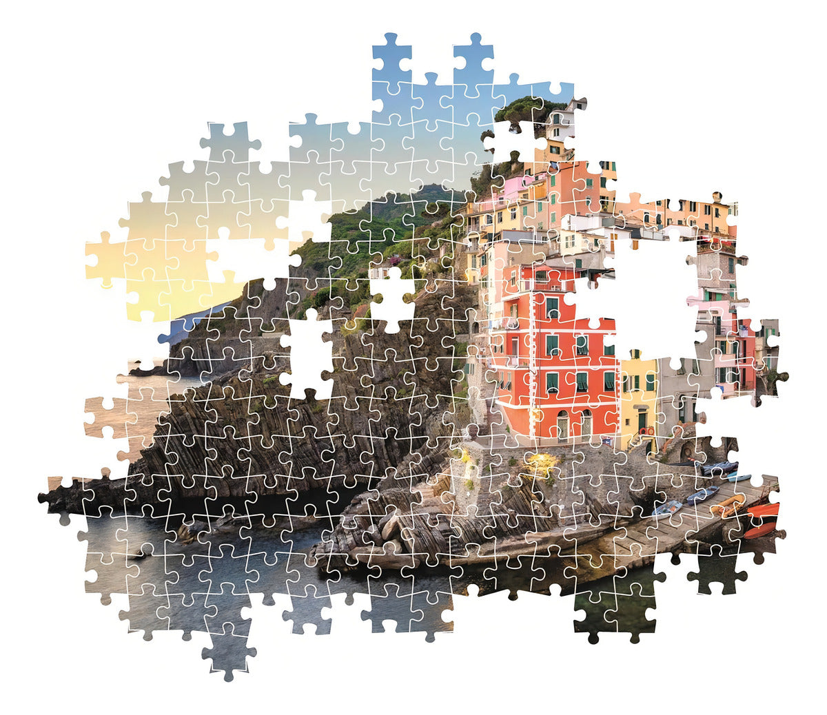 Rompecabezas 500 Piezas Riomaggiore Italia Clementoni