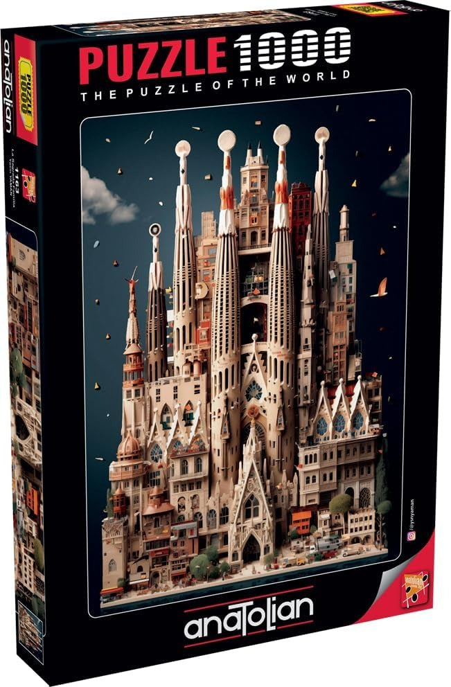 Rompecabezas La Sagrada Familia Anatolian 1000 Piezas