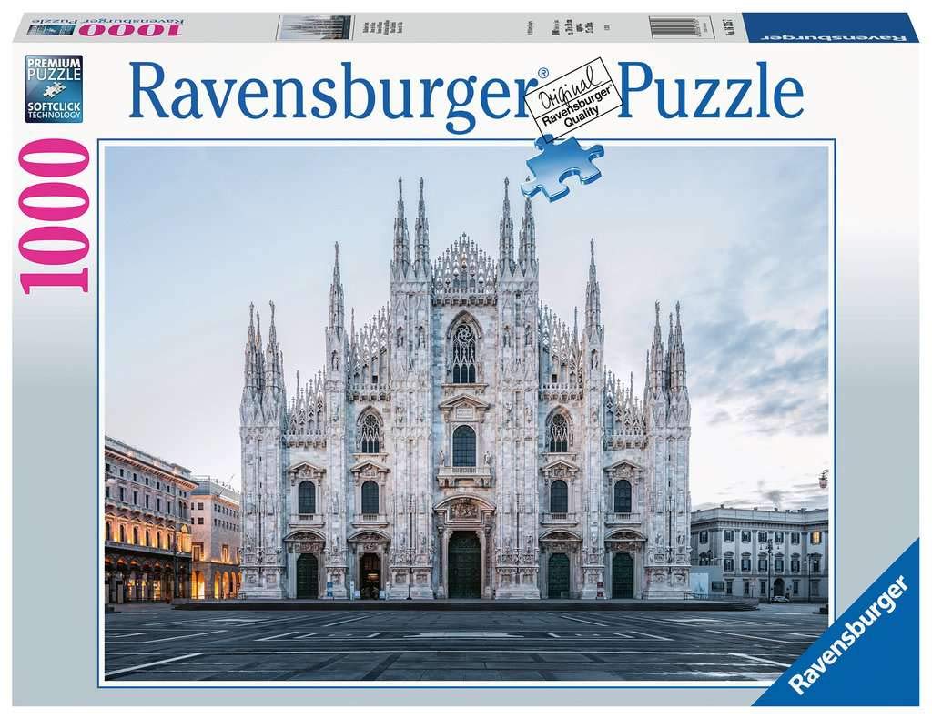 Ravensburger 16735 Rompecabezas 1000 Piezas, Catedral de Milán, Fotografía y Paisaje, Rompecabezas
