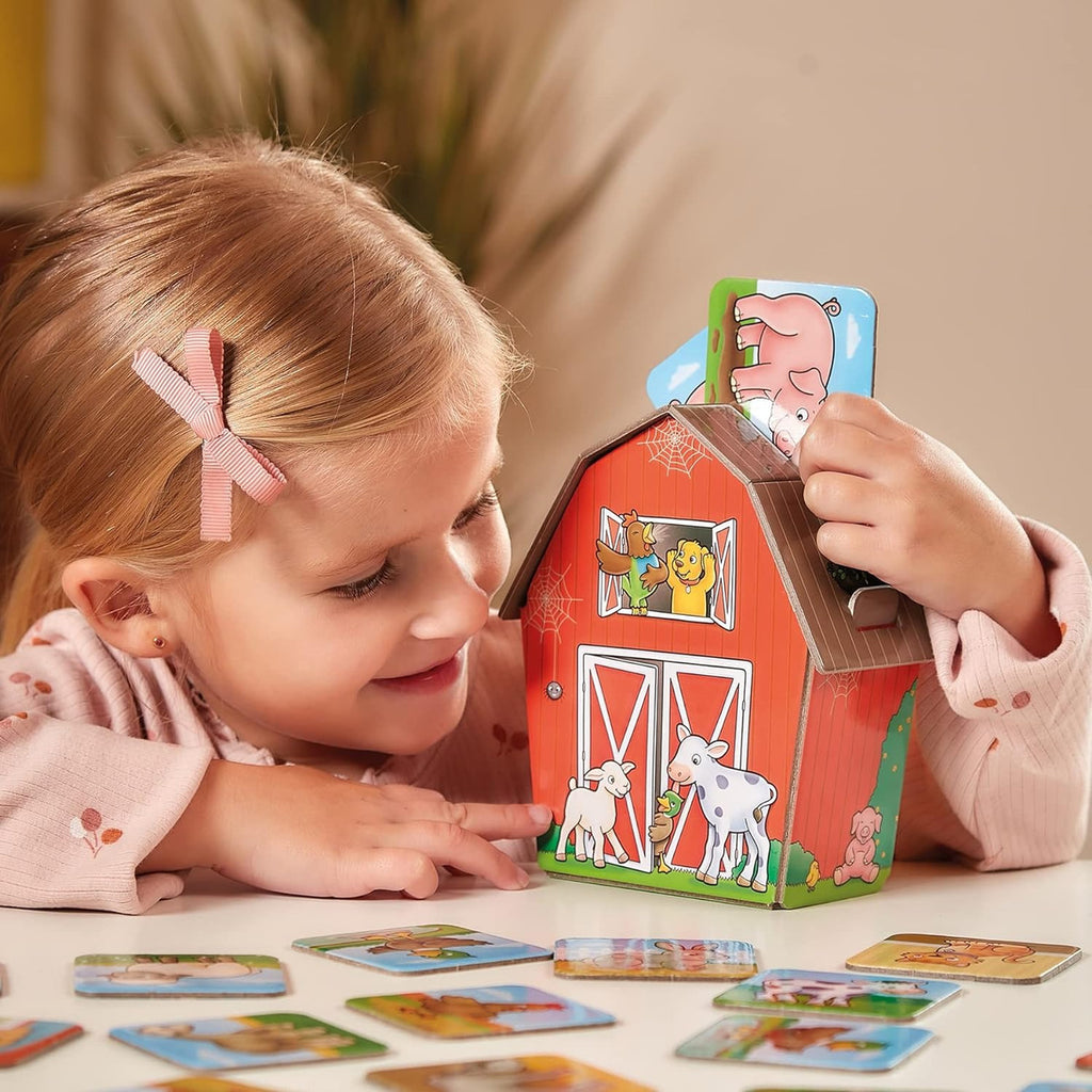 Juego Pares Animales Granja Farmyard Families Orchard Toys