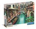 Rompecabezas 1000 Piezas Canal De Venecia Italia Clementoni
