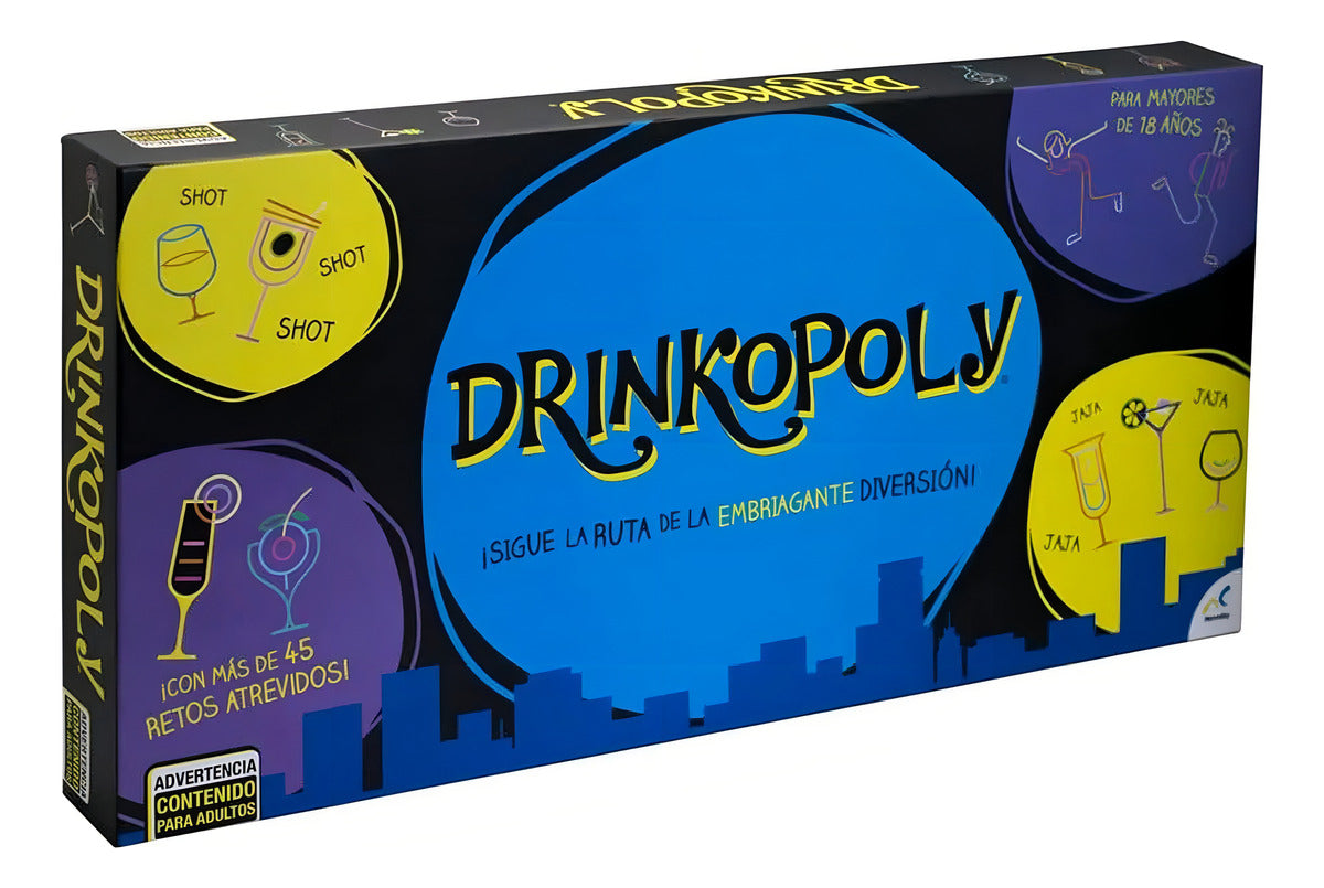 Drinkopoly 45 Retos Atrevidos Novelty