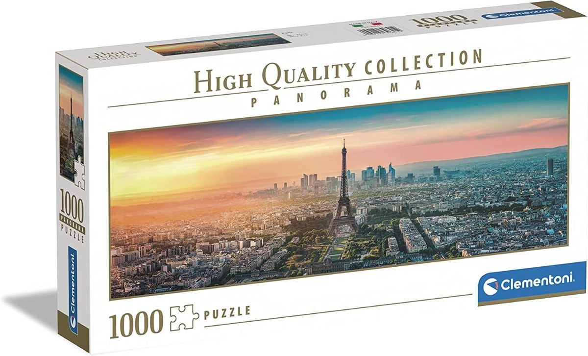 39641 Paris Rompecabezas Panorámico Clementoni 1000 Piezas