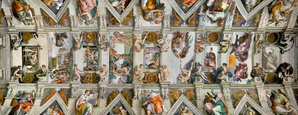 Capilla Sixtina Panorama Rompecabezas 1000 Pz Ravensburger