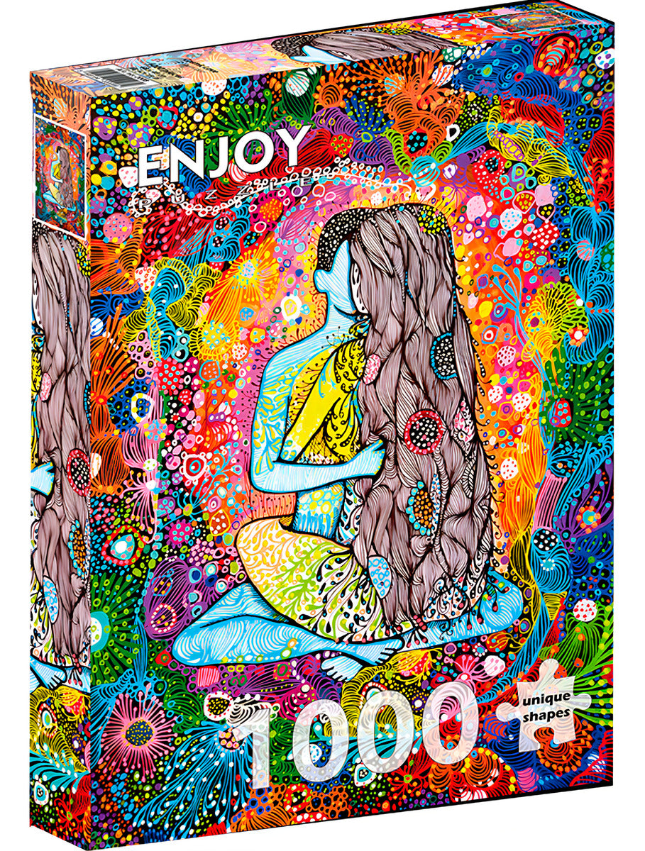Rompecabezas 1000 Piezas Arte Amor Cósmico Enjoy Puzzle