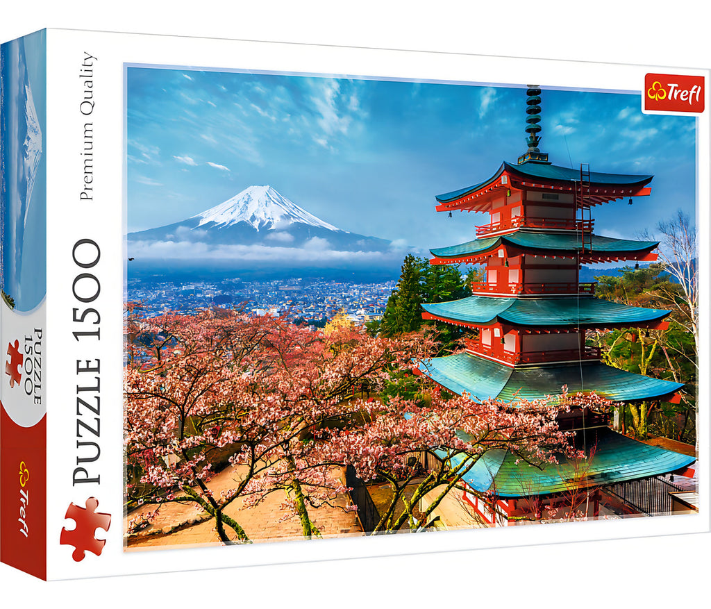 Rompecabezas Trefl Monte Fuji Tokio De 1500 Piezas 14+