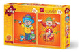 Art Kids Payasos 2 X 12 Rompecabezas Art Puzzle 24 Pzs 4487