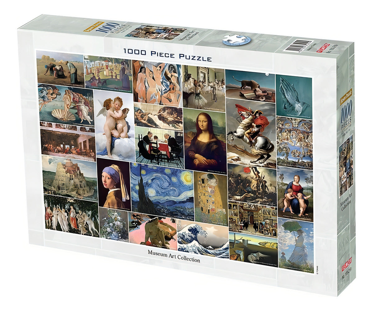 Rompecabezas Colección De Arte De Museo 1000 Piezas Tomax