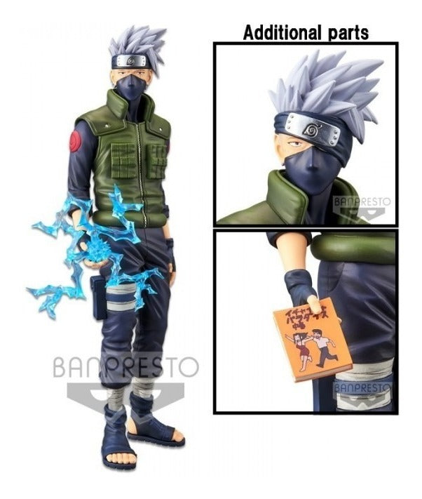 Hatake Kakashi Grandista Nero  Banpresto Naruto Shippuden