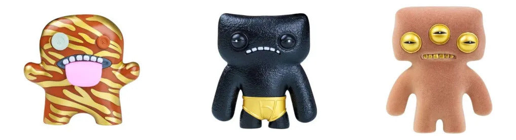 Fuggler Gold Edition 3-pack Figuras Colección Oogah Boogah