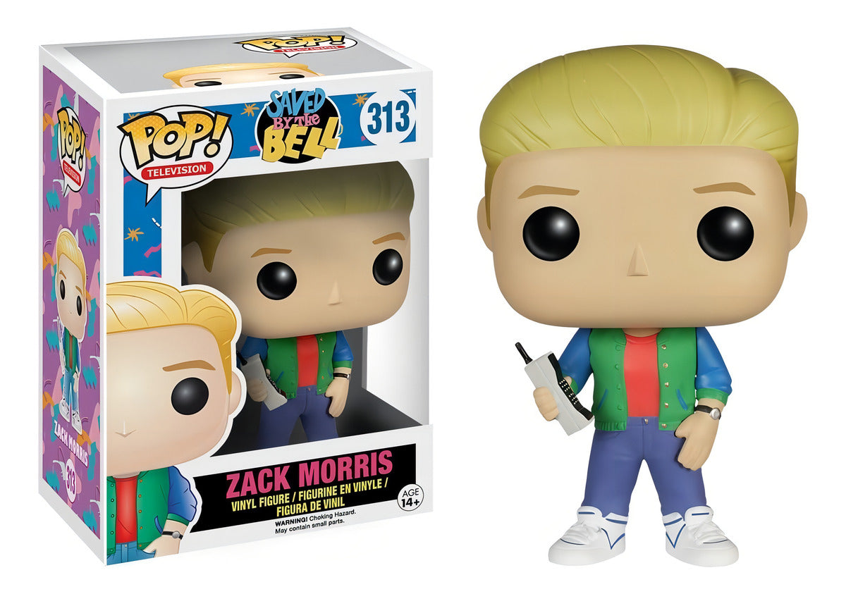 Boneco Funko Pop! Tv Salvada Por The Bell Zack Morris #313