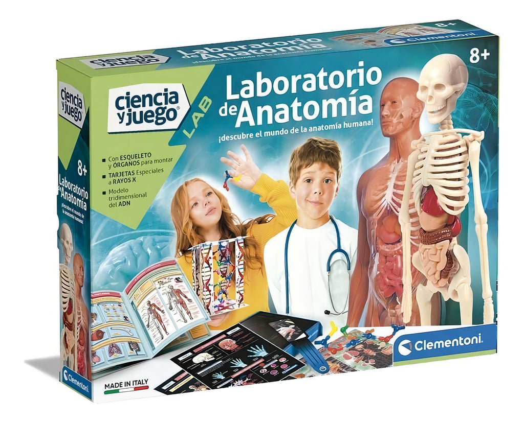 Laboratorio De Anatomía Clementoni 55485 Juego Educativo