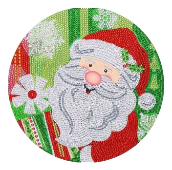 Kit Pintura Arte Diamantes Santa Claus Navidad Dm-55educar