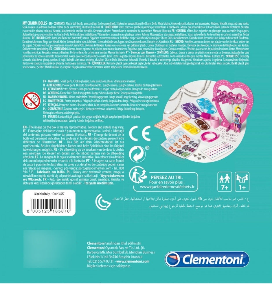Kit Para Crear Amuletos My Charm Dolls Crazy Chic