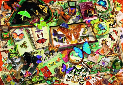 Rompecabezas Mariposas De Colores 500 Pz Clementoni