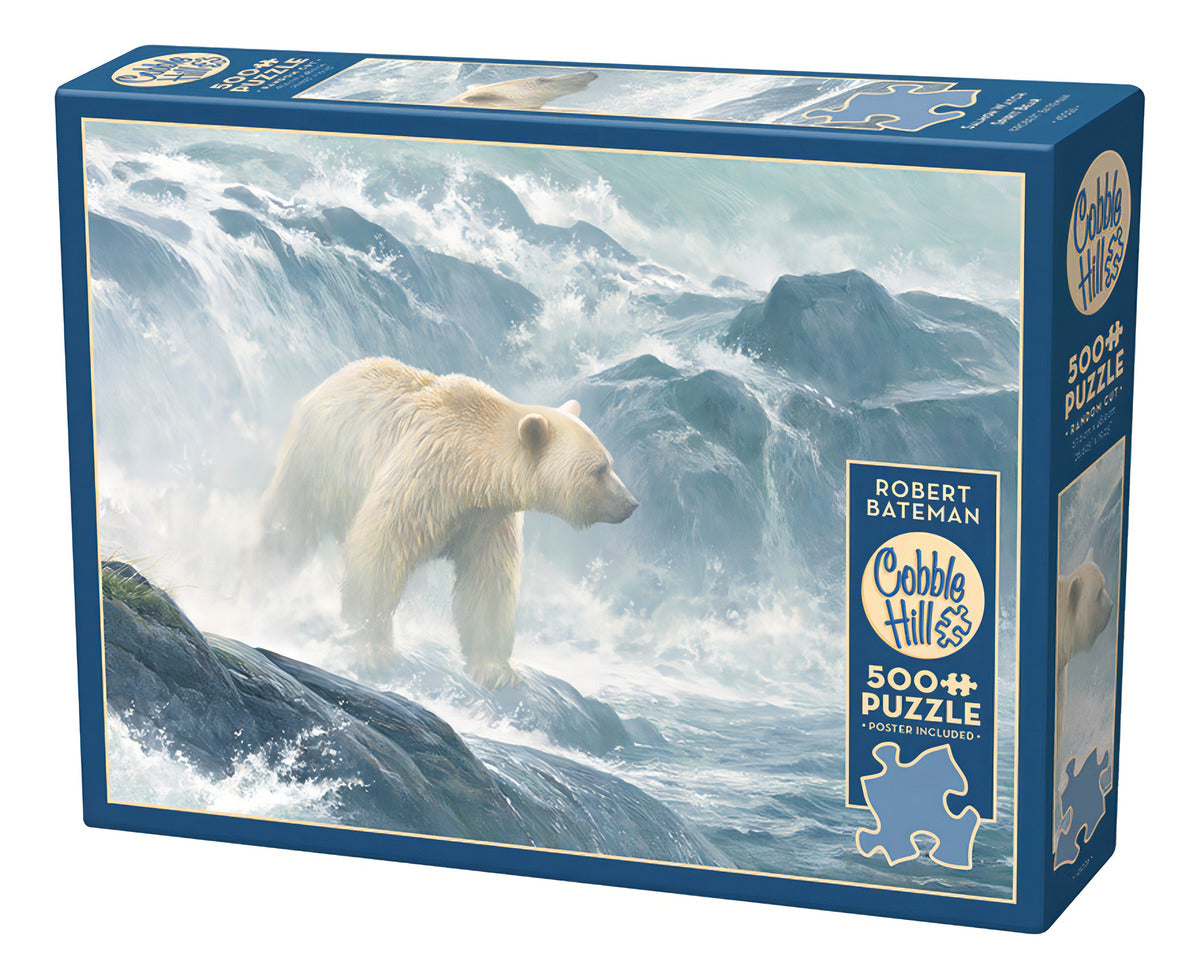 Rompecabezas 500 Piezas Cobble Hill Oso Polar Naturaleza 68x50cm