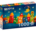 Rompecabezas 1000 Piezas Enjoy Puzzle Fantásticas Casitas Arte Adultos