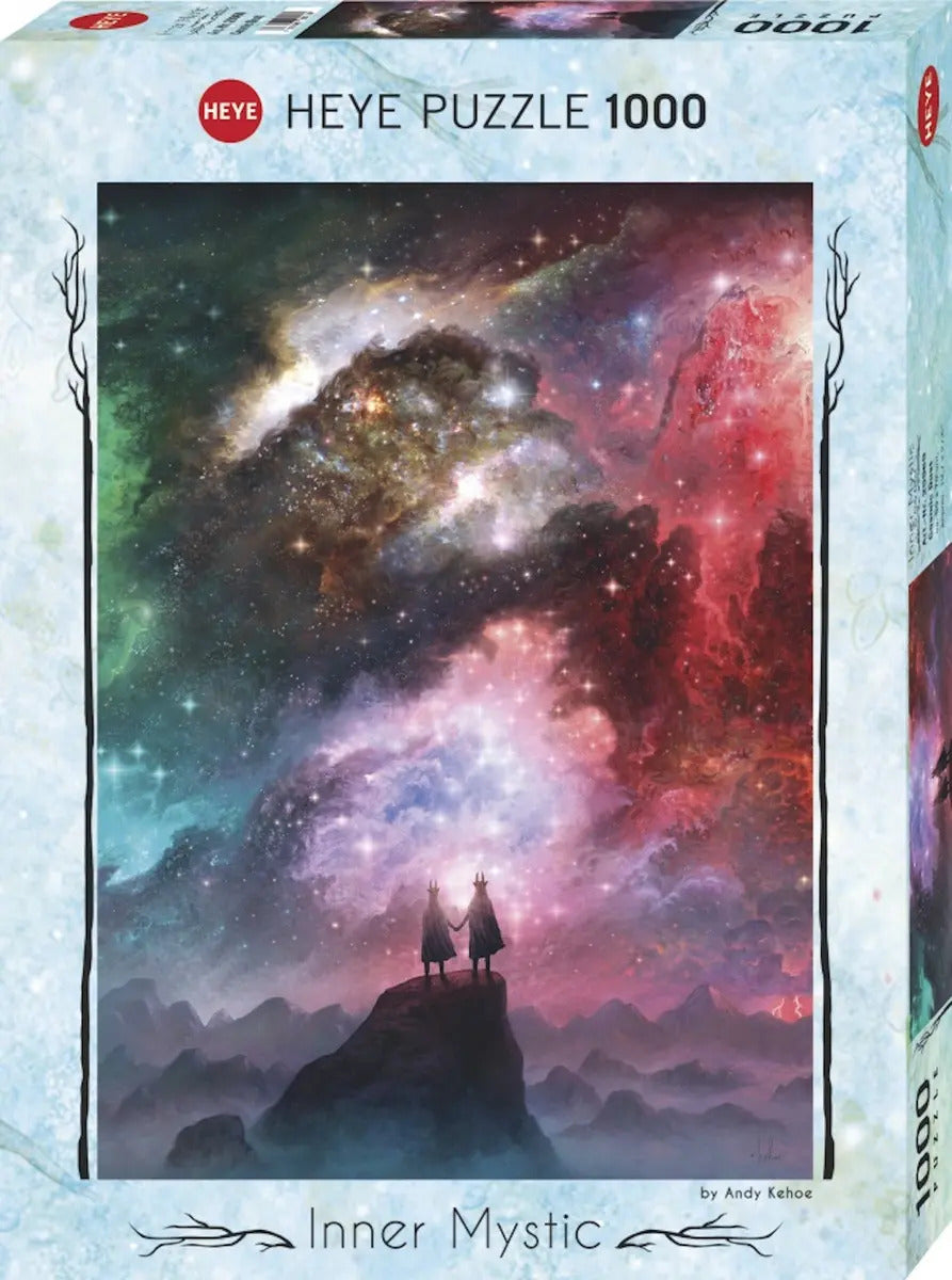 Rompecabezas Nebulosa 1000pz Heye Arte Relajante Relax Stars