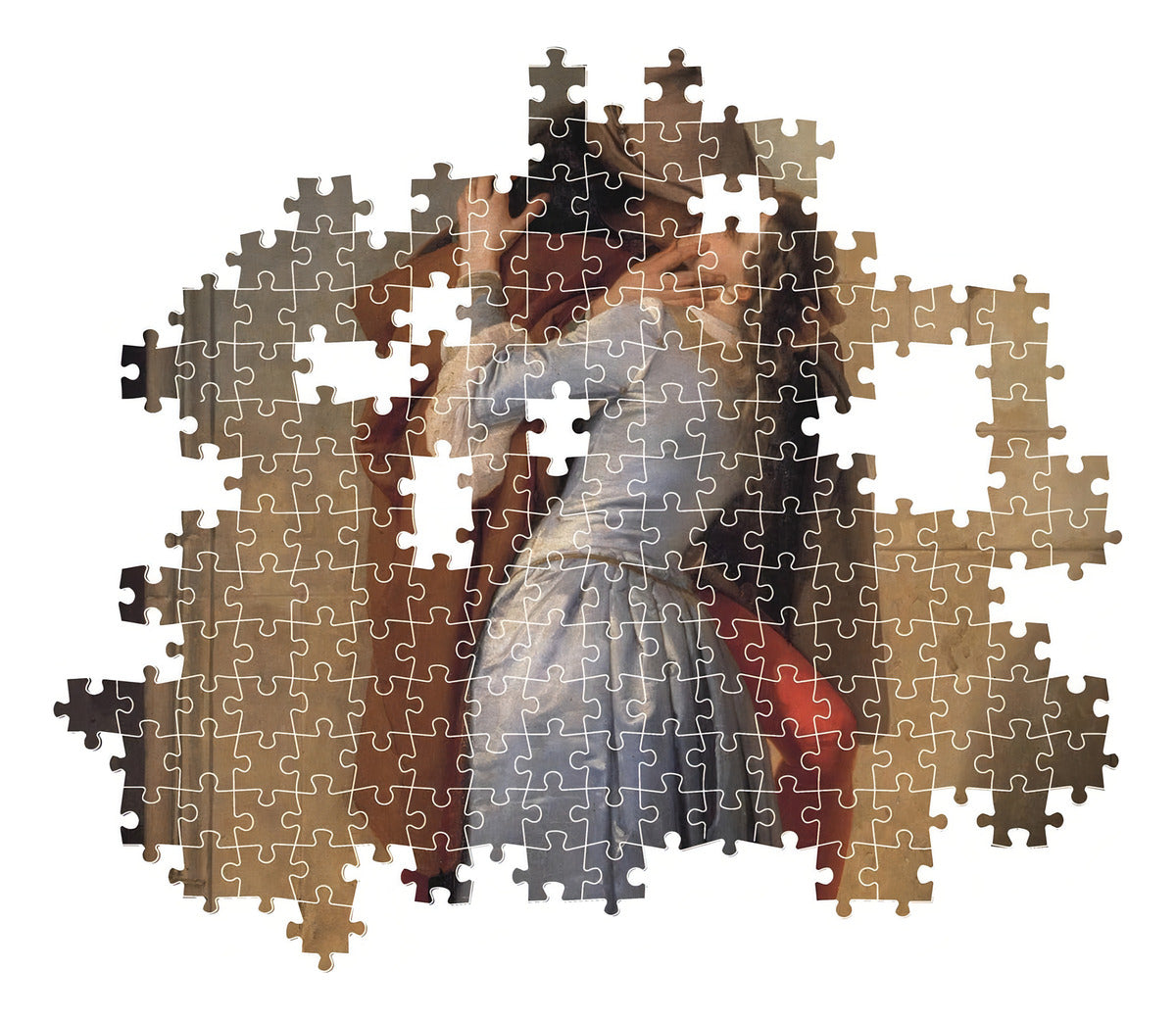 Rompecabezas De 1000 Piezas Arte El Beso De Hayez Adultos