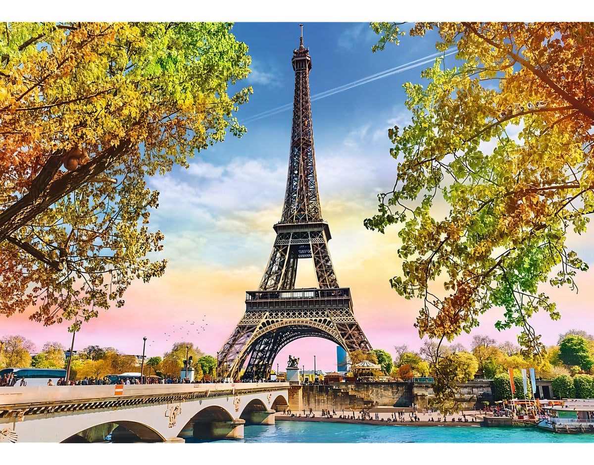 Rompecabezas Trefl 500 Piezas Paisaje Romántico París