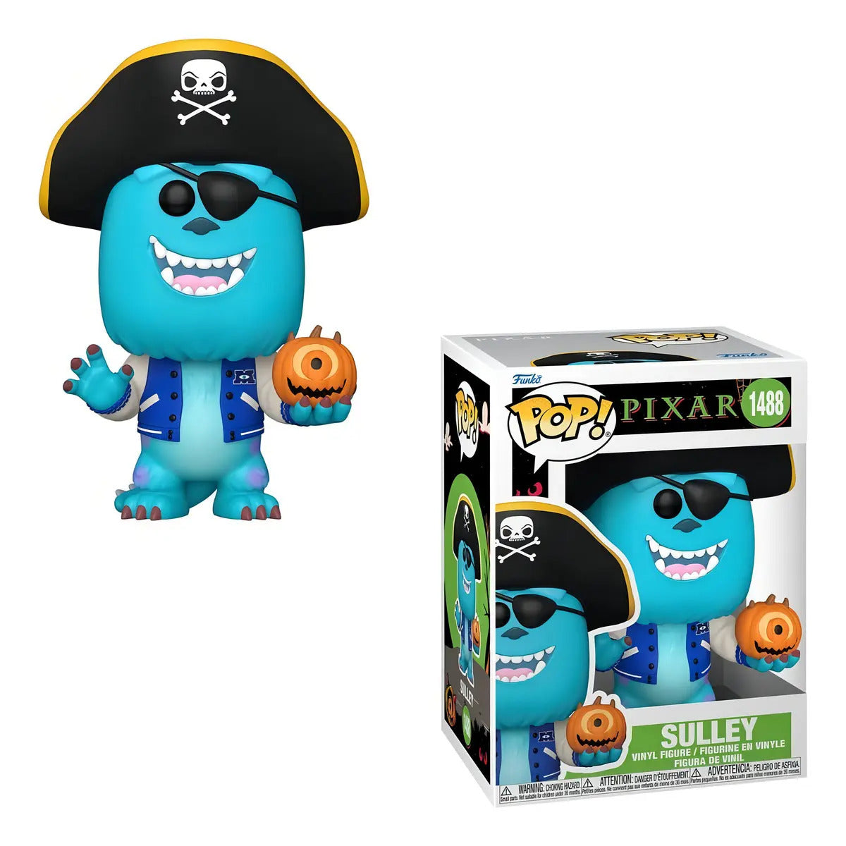 Funko Pop! Disney: Pixar Halloween - Pirata Sulley #1488