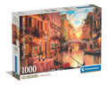 Rompecabezas Terraza Venecia 1000 Pz Clementoni Italia Canal