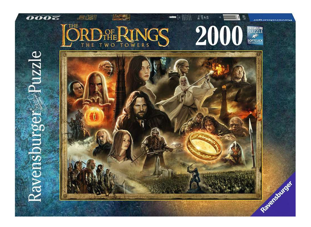 Rompecabezas Señor De Los Anillos 2000 Pz Ravensburger Rings