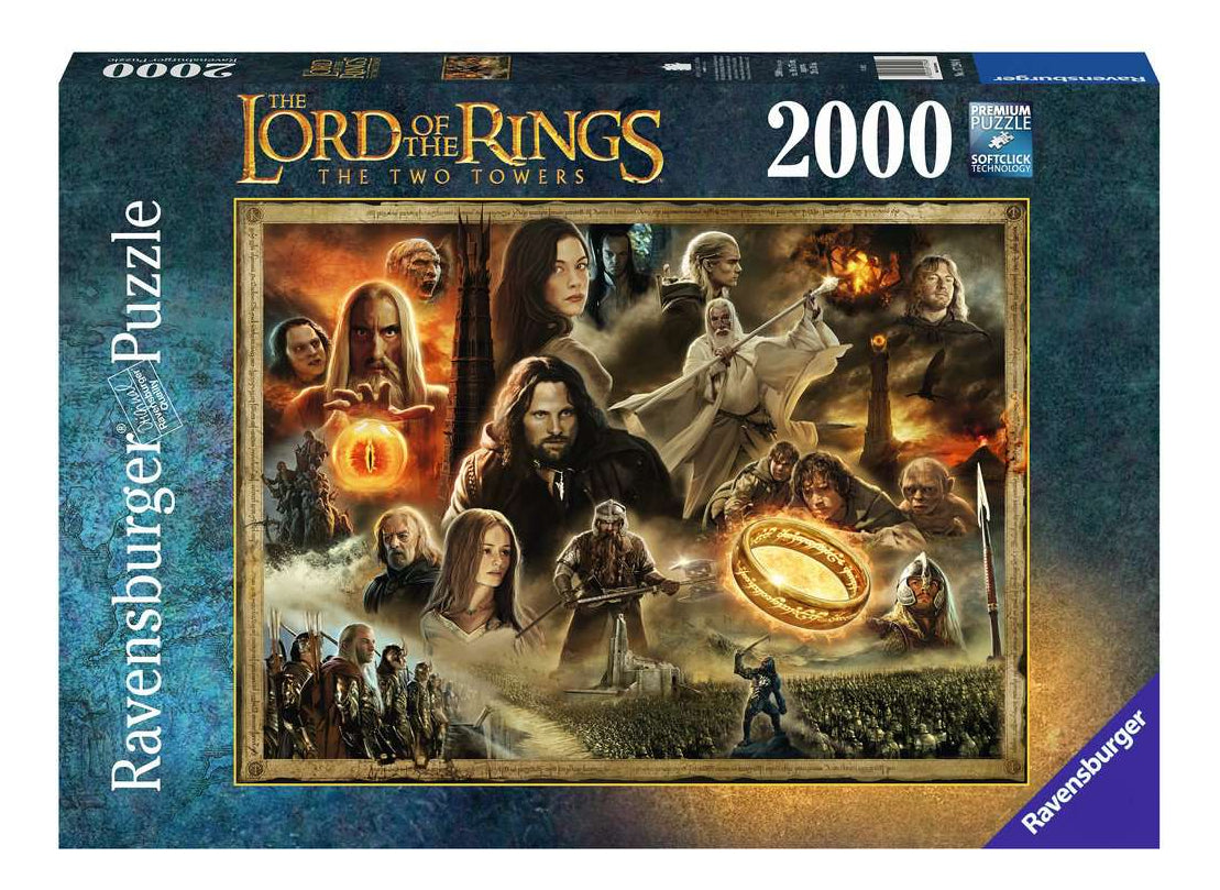 Rompecabezas Señor De Los Anillos 2000 Pz Ravensburger Rings