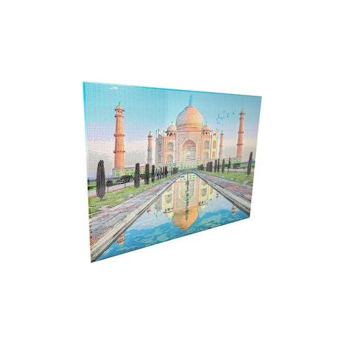 Kit Pintura Arte Diamantes Taj Mahal Dm-43 Educar