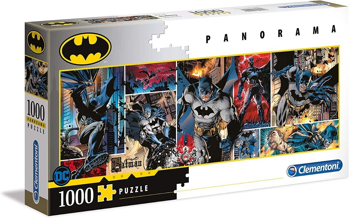 39574 Batman Rompecabezas Panorámico Clementoni 1000 Piezas