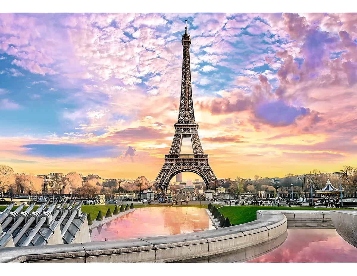 Torre Eiffel Rompecabezas Unlimited Fit 1000 Pzs Trefl 10693