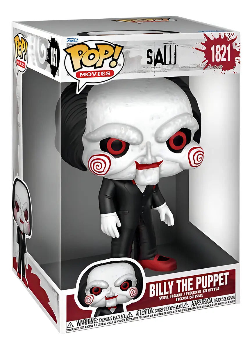 Funko Pop Jumbo: Saw - Billy 10 Pulgadas